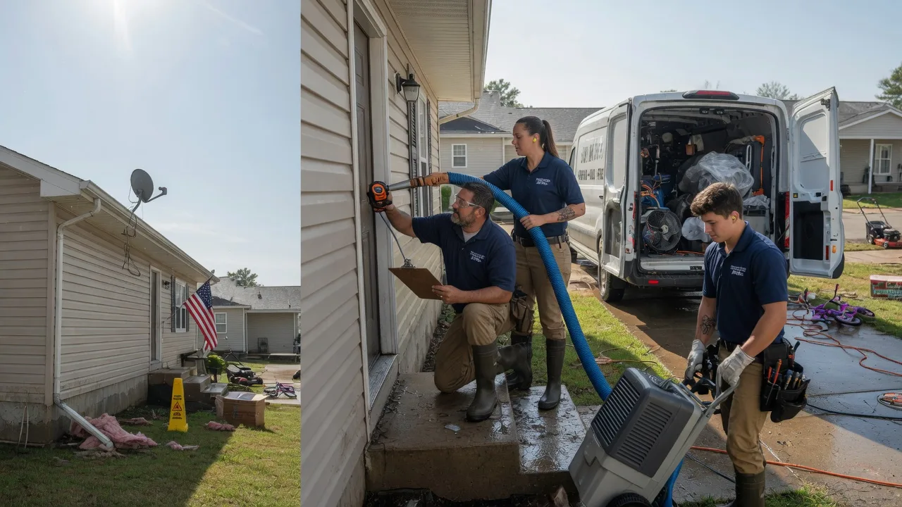 Ceiling Water Damage Restoration in Questa, NM near me